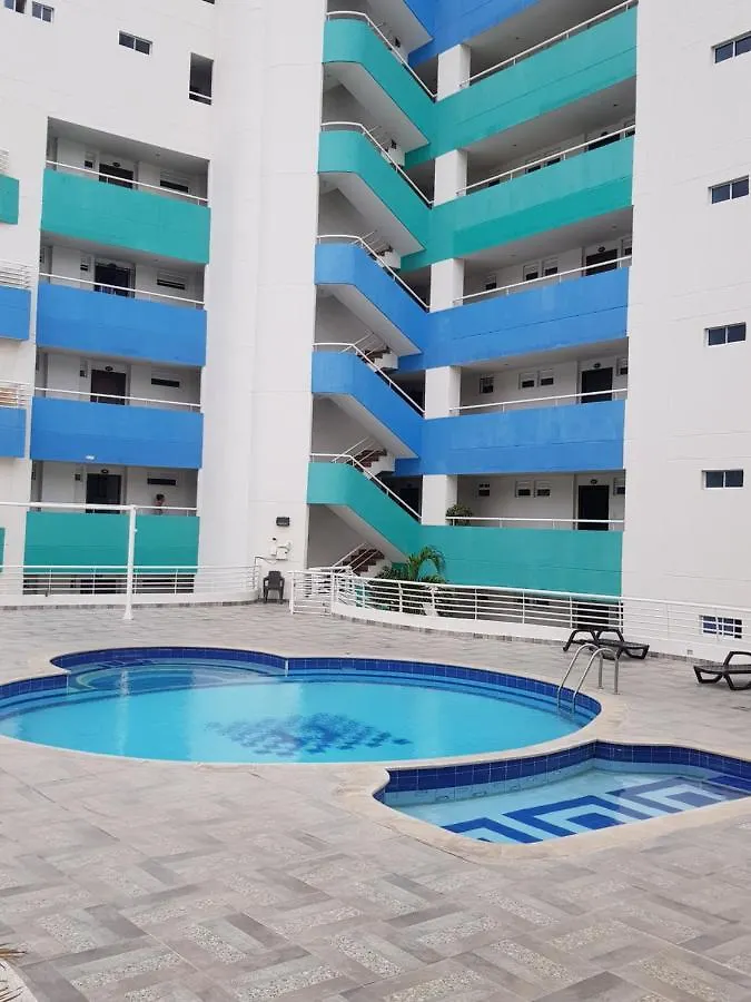 705 El Rodadero, Apartamento Familiar, piscina, parqueo Santa Marta